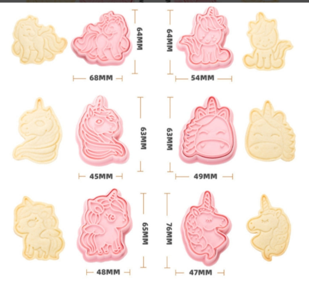 Unicorn Magic Cookie Cutter Set
