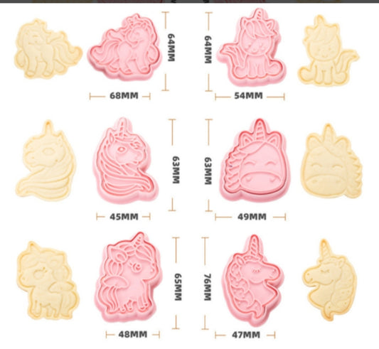 Unicorn Magic Cookie Cutter Set